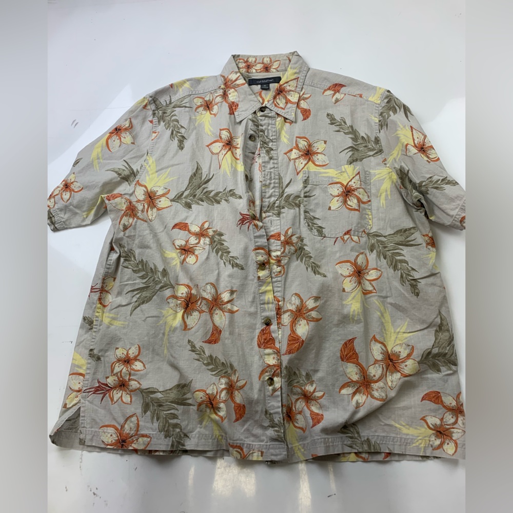 Campia green hawaiian shirt XL